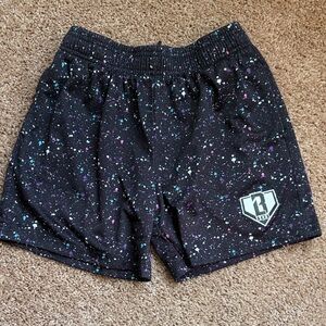 Baseball 101 Speckled Athletic Shorts
